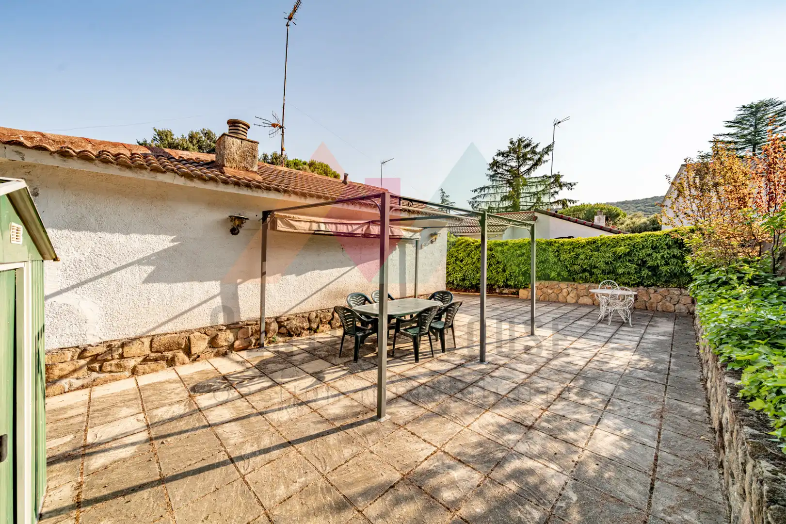 Terrassa de Casa o xalet en venda en Maello amb Calefacció, Jardí privat i Terrassa