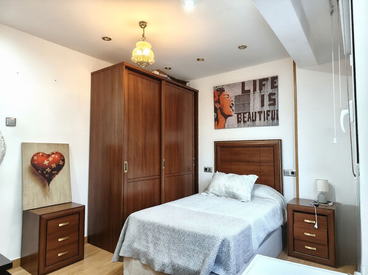 Bedroom of Flat for sale in Málaga Capital  with Terrace