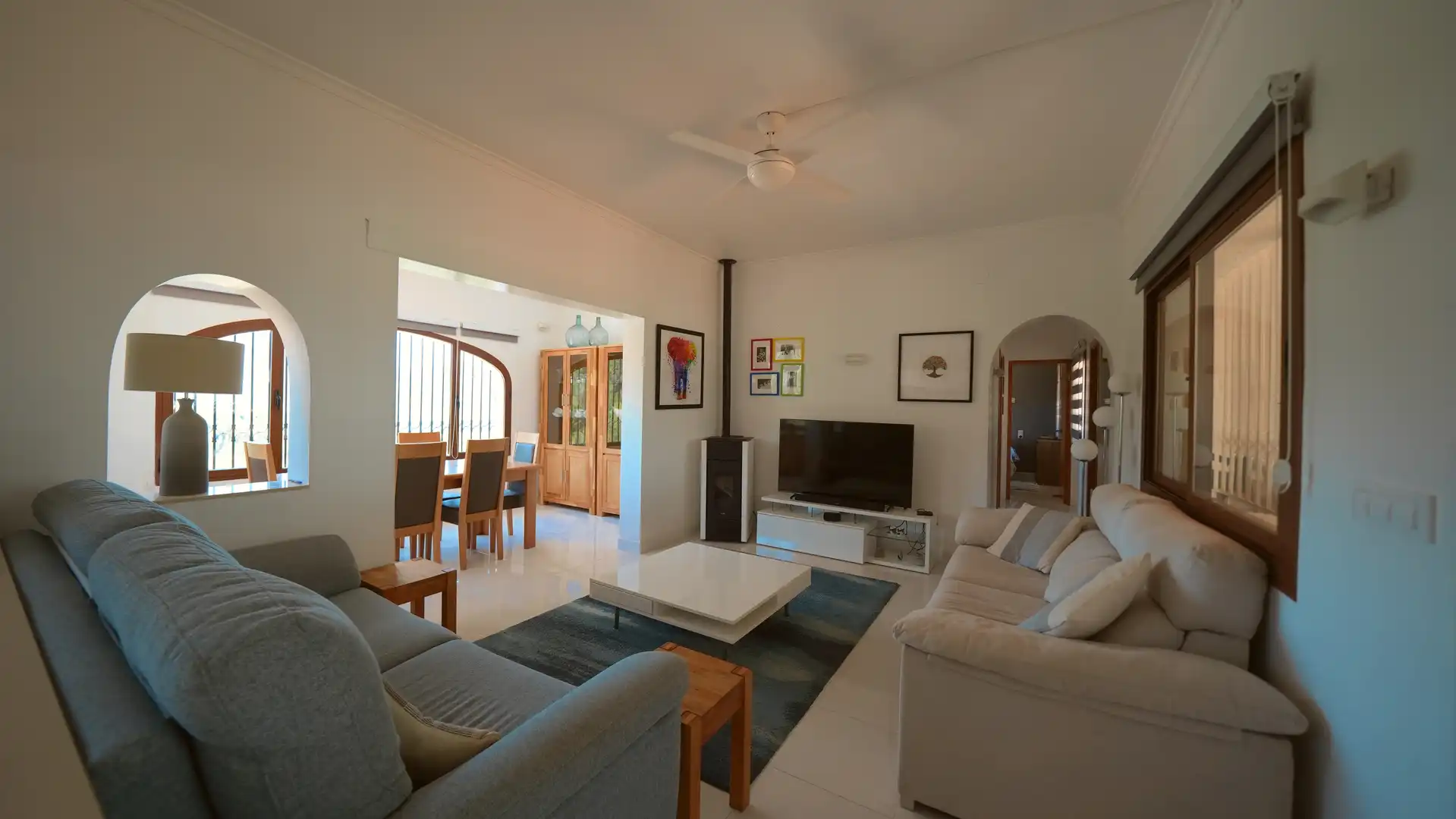 Living room of Country homes for sale in Benidoleig, Alicante