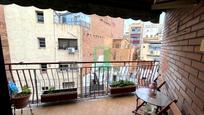 Balcony of Flat for sale in Badalona  with Air Conditioner and Heating