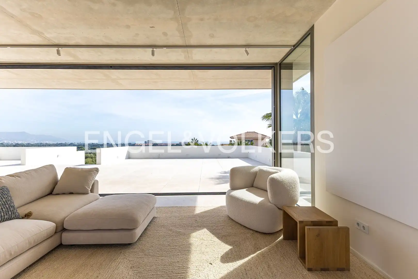Terraza de Casa o chalet de alquiler en Sitges con Aire acondicionado, Calefacción y Jardín privado