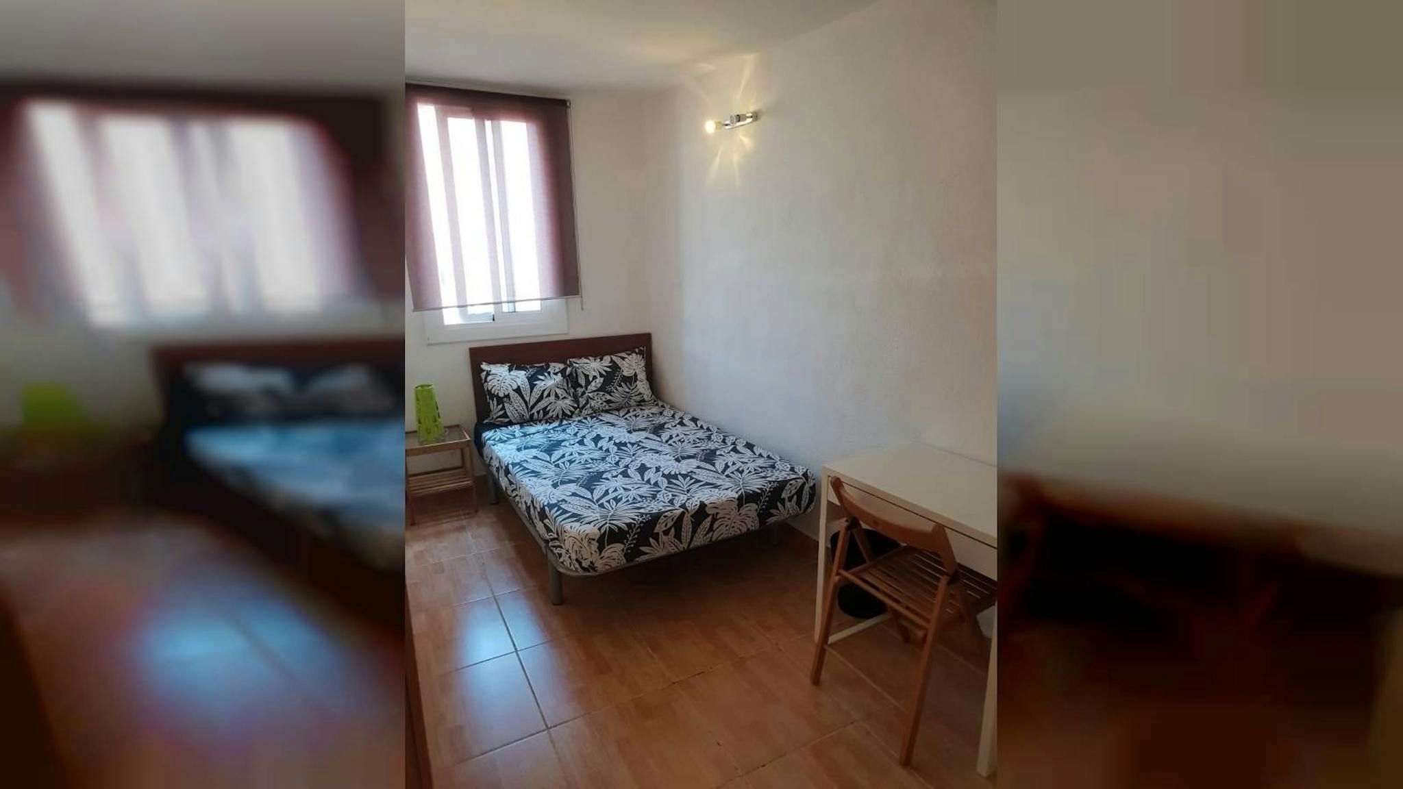 Habitación de Piso para compartir en  Barcelona Capital con Lavadora y TV
