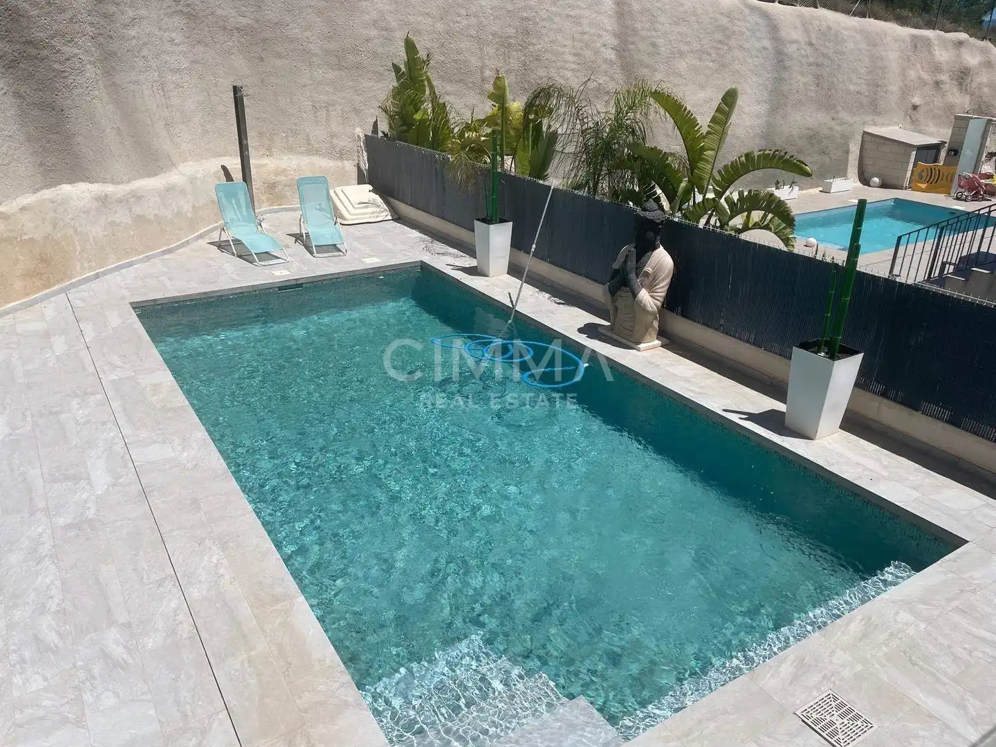 Piscina de Casa o chalet en venta en La Nucia con Aire acondicionado, Calefacción y Jardín privado