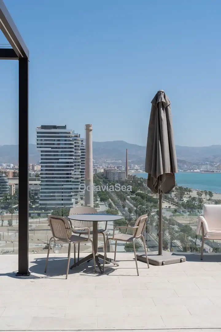 Terrassa de Apartament en venda en Málaga amb Terrassa i Balcó