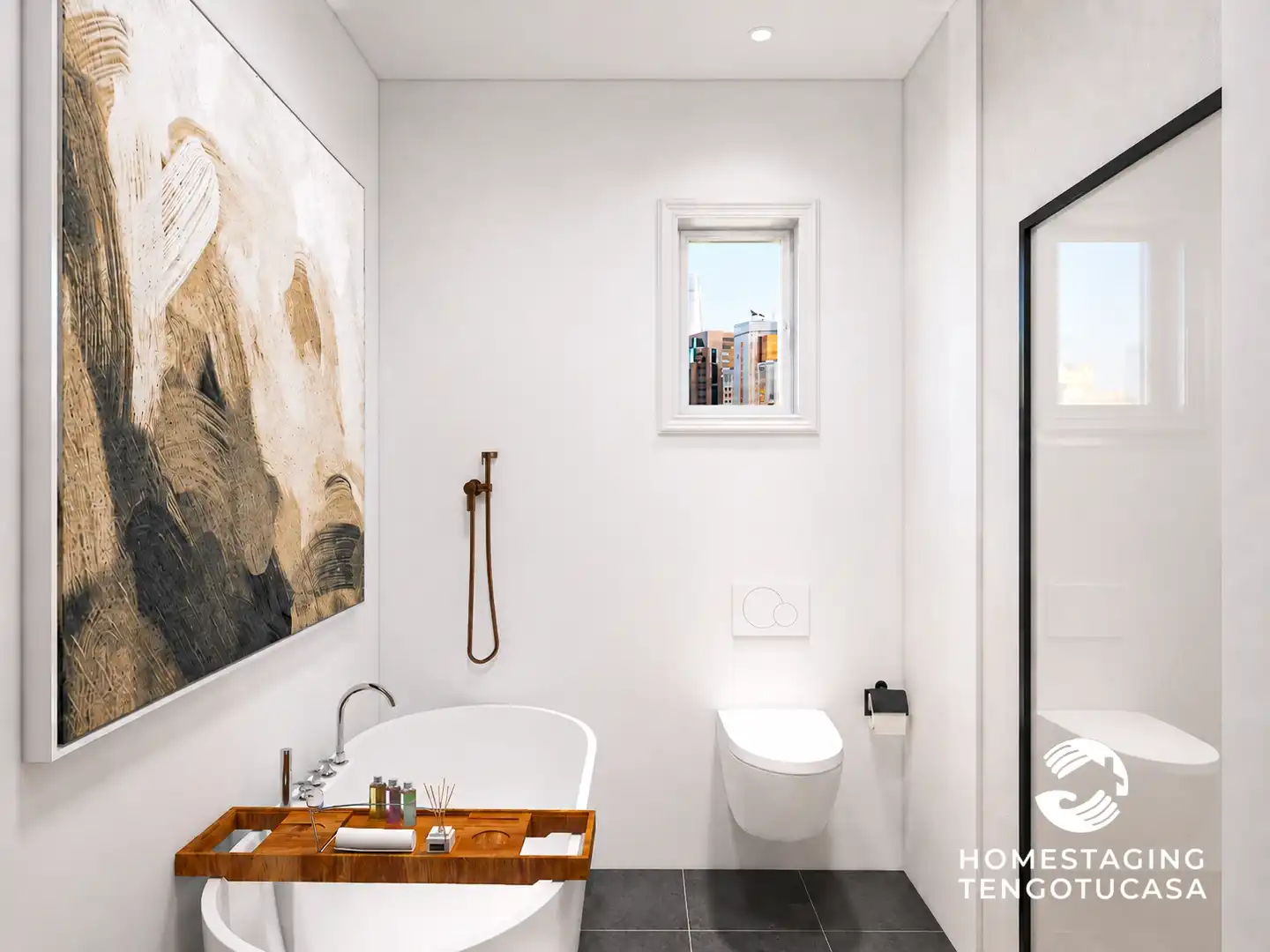 Bathroom of Attic for sale in Madrid  with Furnished