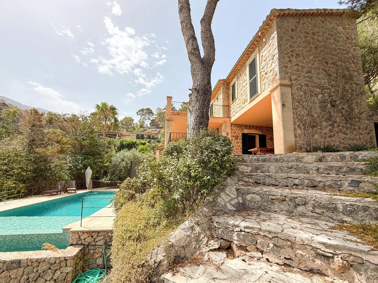 Exterior view of Houses for sale in Deià  with Furnished