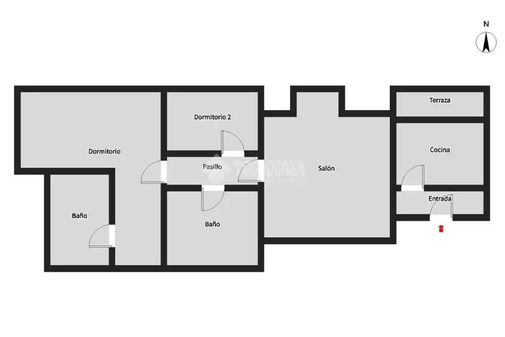 Flat for sale in Madrid  with Air Conditioner, Heating and Terrace