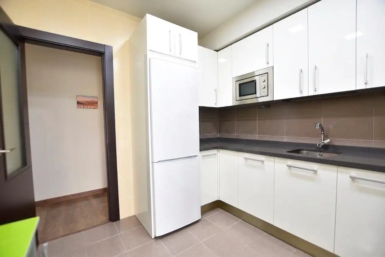Kitchen of Flat for rent in Granada  with Air Conditioner, Heating and Furnished