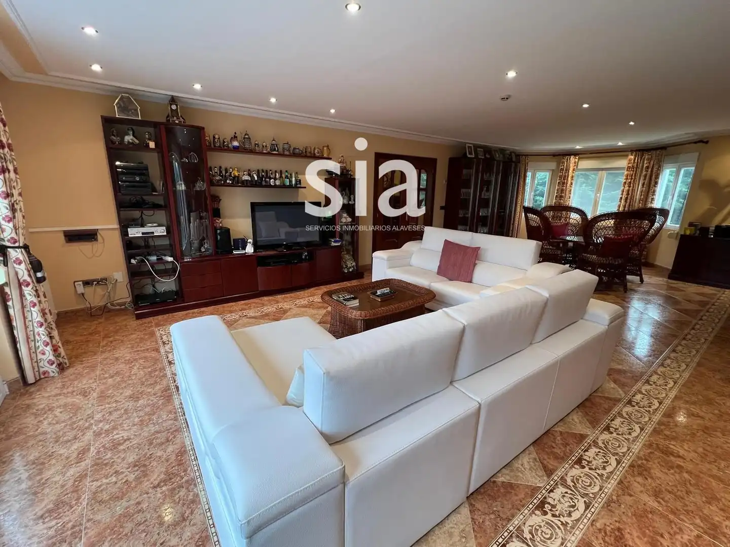 Sala d'estar de Casa o xalet en venda en Vitoria - Gasteiz amb Traster