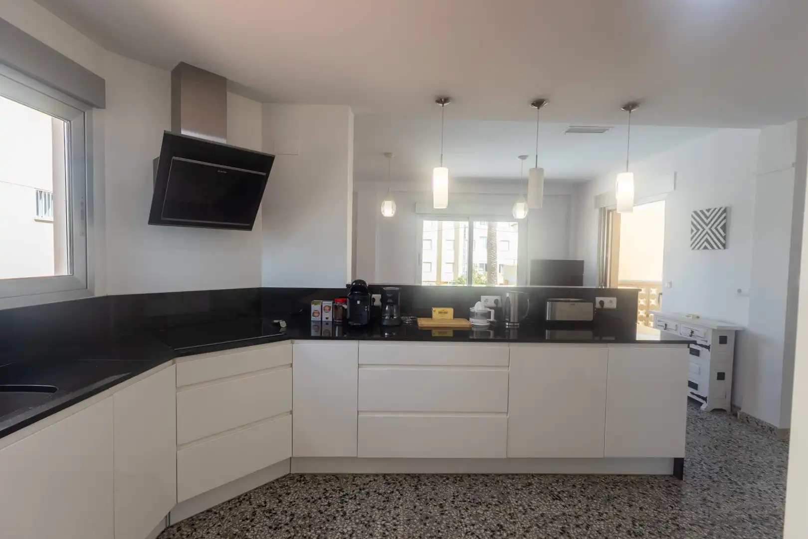 Kitchen of Houses for sale in Gandia  with Air Conditioner, Terrace and Storage room