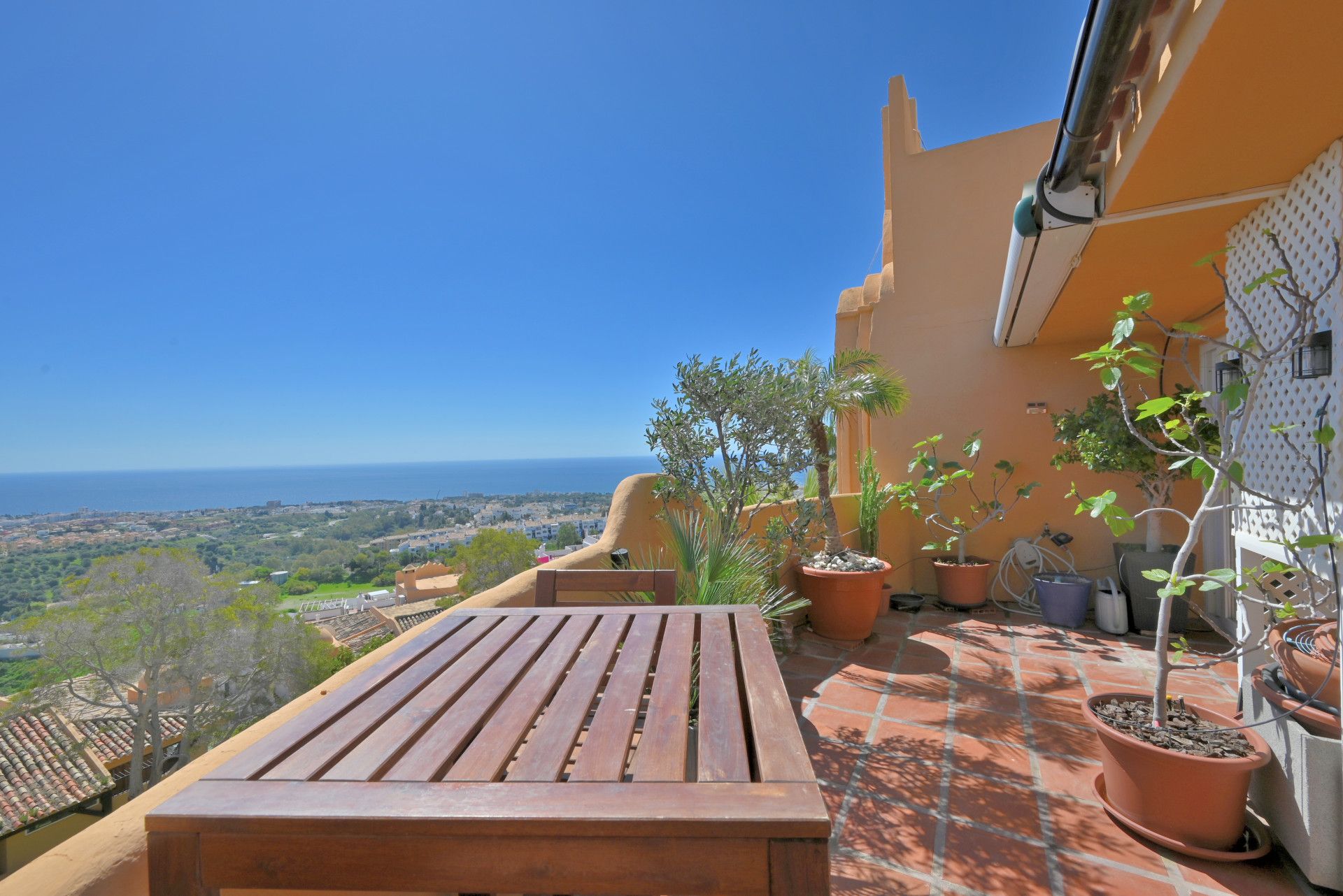 Jardí de Àtic en venda en Mijas amb Aire condicionat, Terrassa i Traster