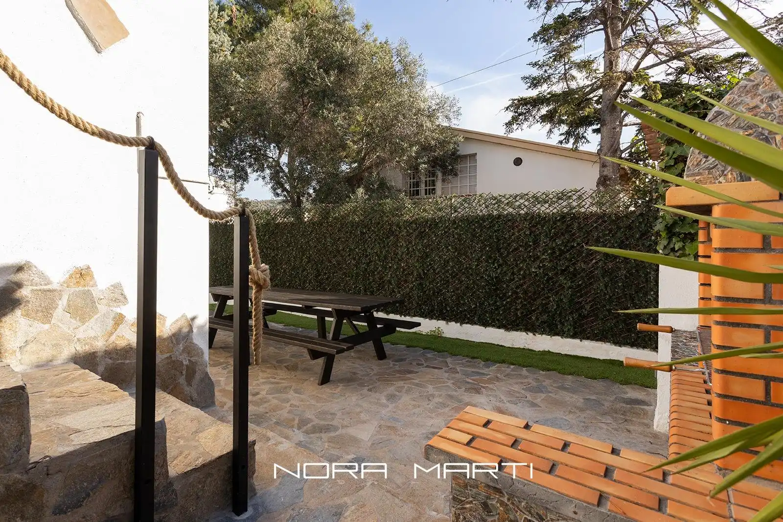Terraza de Casa o chalet en venta en Sant Just Desvern con Aire acondicionado, Calefacción y Jardín privado