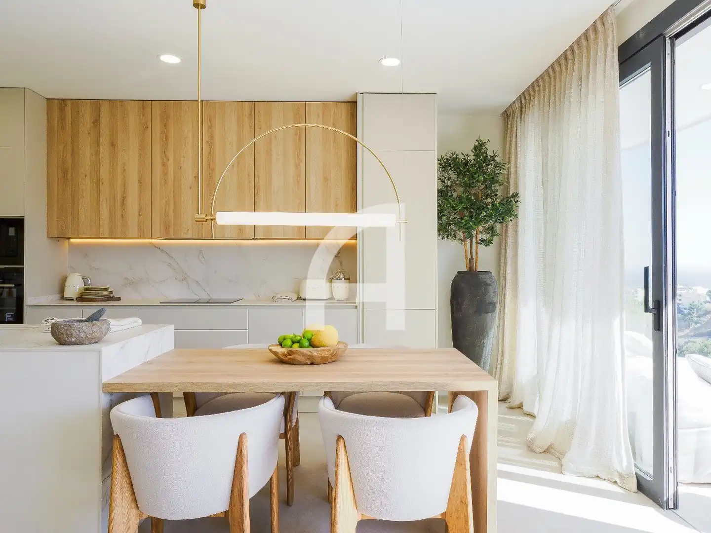 Dining room of Detached homes for sale in Fuengirola  with Air Conditioner, Heating and Private garden
