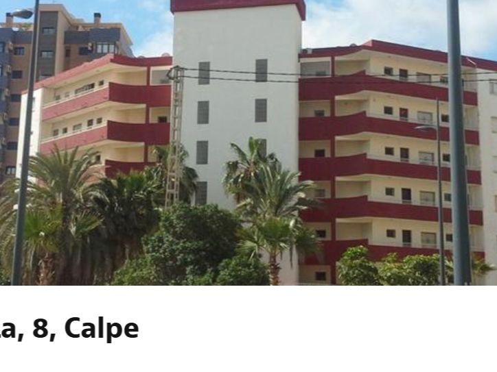 Vista exterior de Garatge en venda en Calpe / Calp