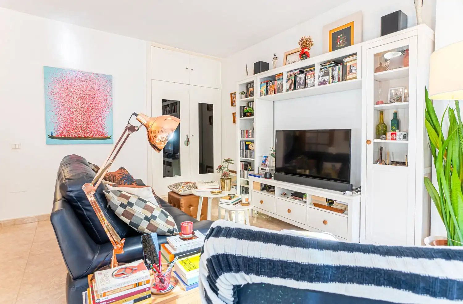 Sala de estar de Piso en venta en Rincón de la Victoria con Aire acondicionado