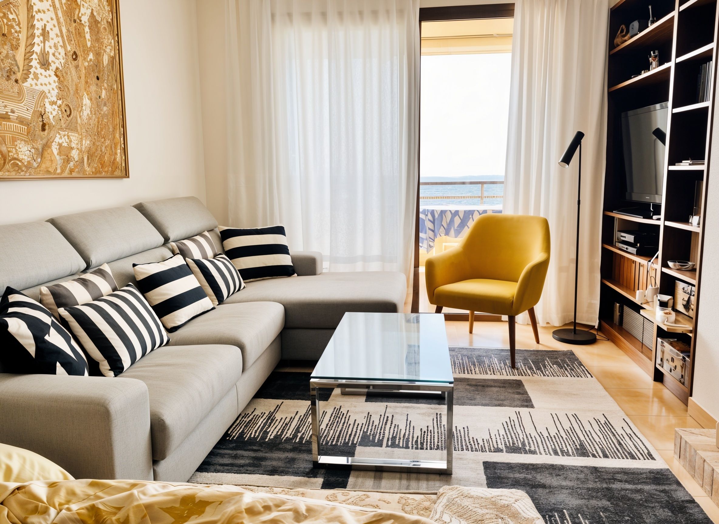 Living room of Attic for sale in Ses Salines