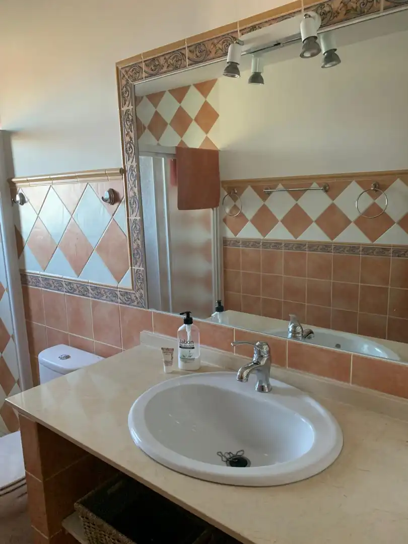 Baño de Finca rústica de alquiler en Ronda con Amueblado