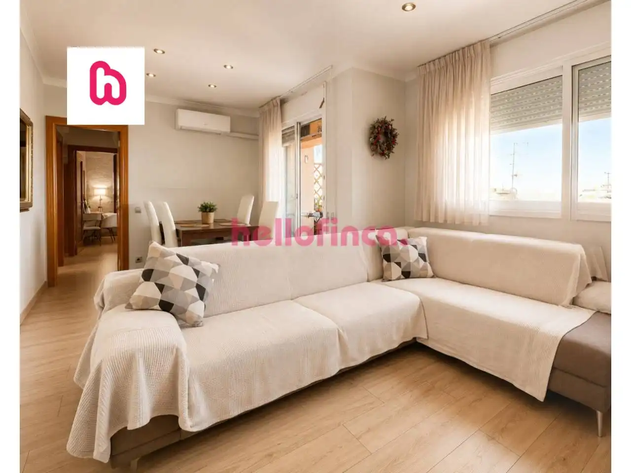 Sala d'estar de Apartament en venda en Sabadell amb Aire condicionat, Calefacció i Parquet