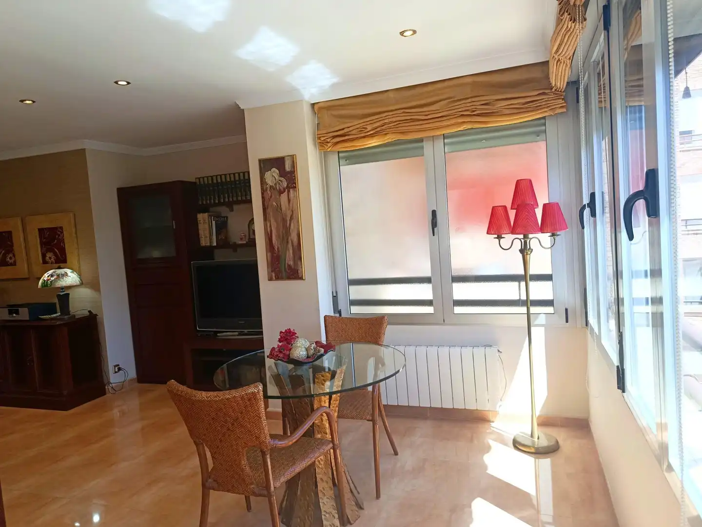 Wohnzimmer von Wohnungen zum Verkauf in Alicante / Alacant mit Klimaanlage, Heizung und Alarm