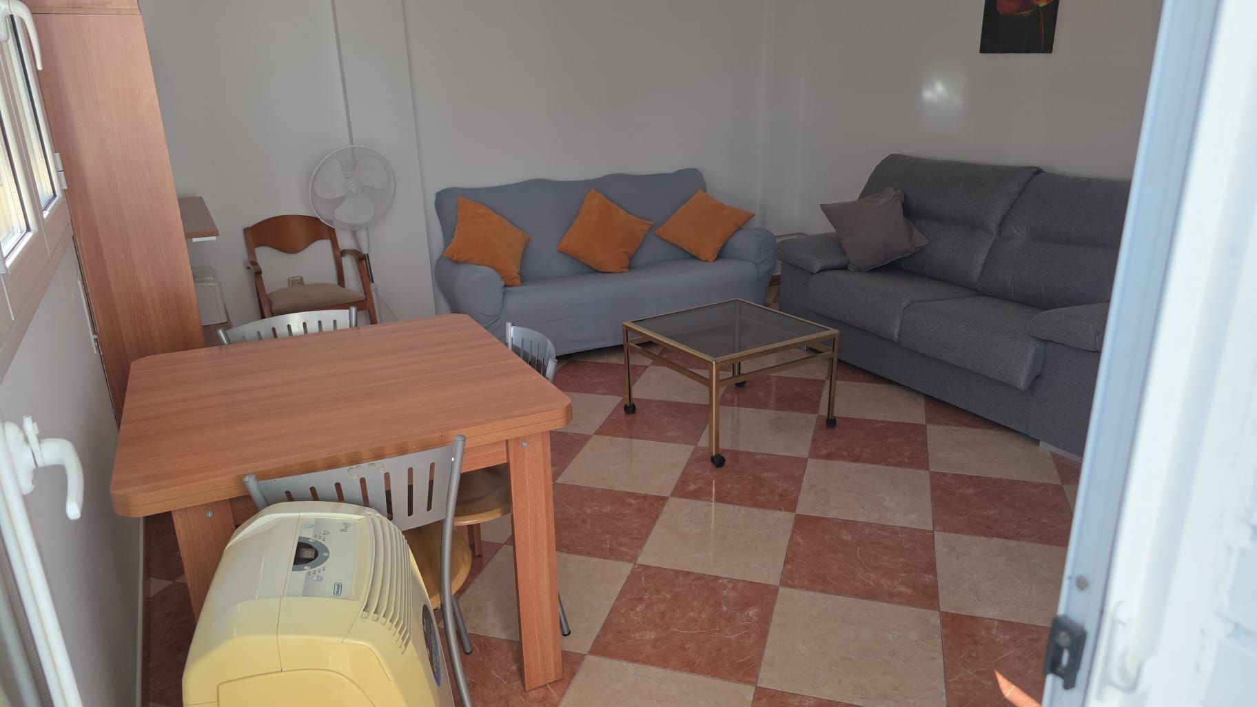 Sala de estar de Piso de alquiler en  Lleida Capital con Amueblado