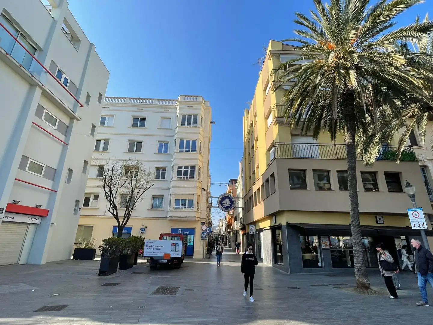 Vista exterior de Dúplex en venda en Badalona amb Aire condicionat, Calefacció i Terrassa