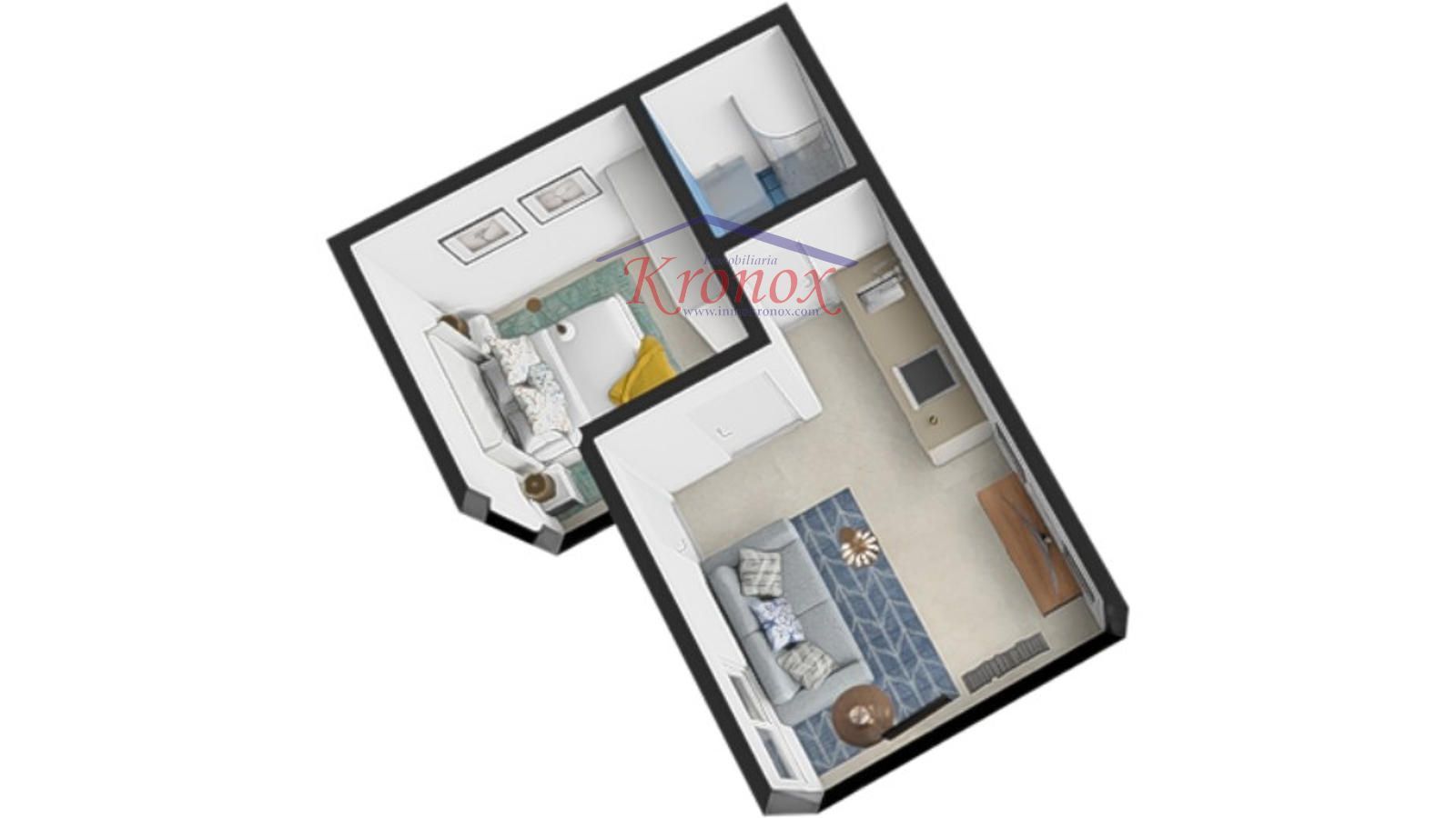 Dormitori de Pis en venda en  Madrid Capital amb Calefacció