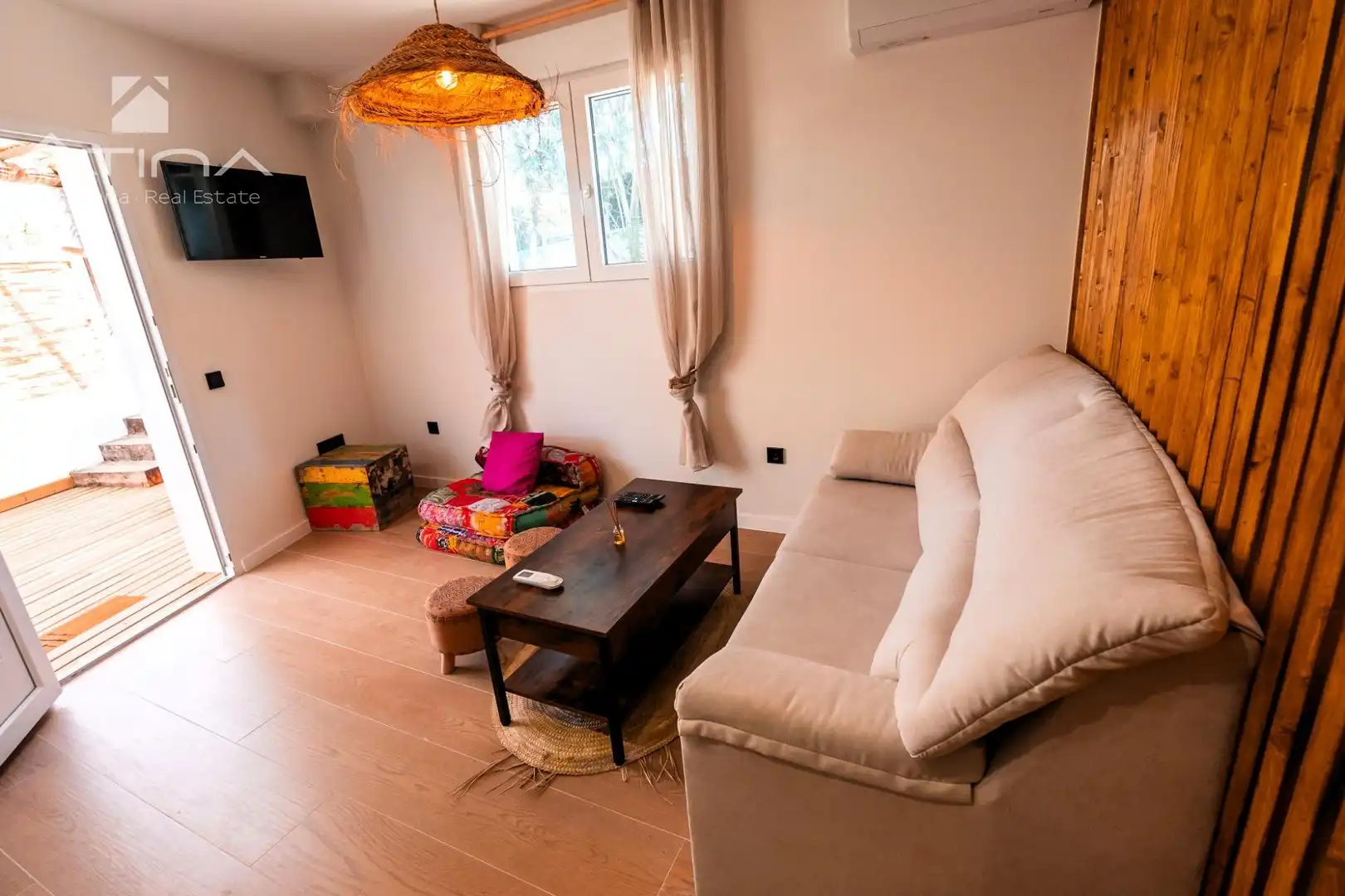 Living room of Houses for sale in Jávea / Xàbia  with Air Conditioner, Private garden and Terrace