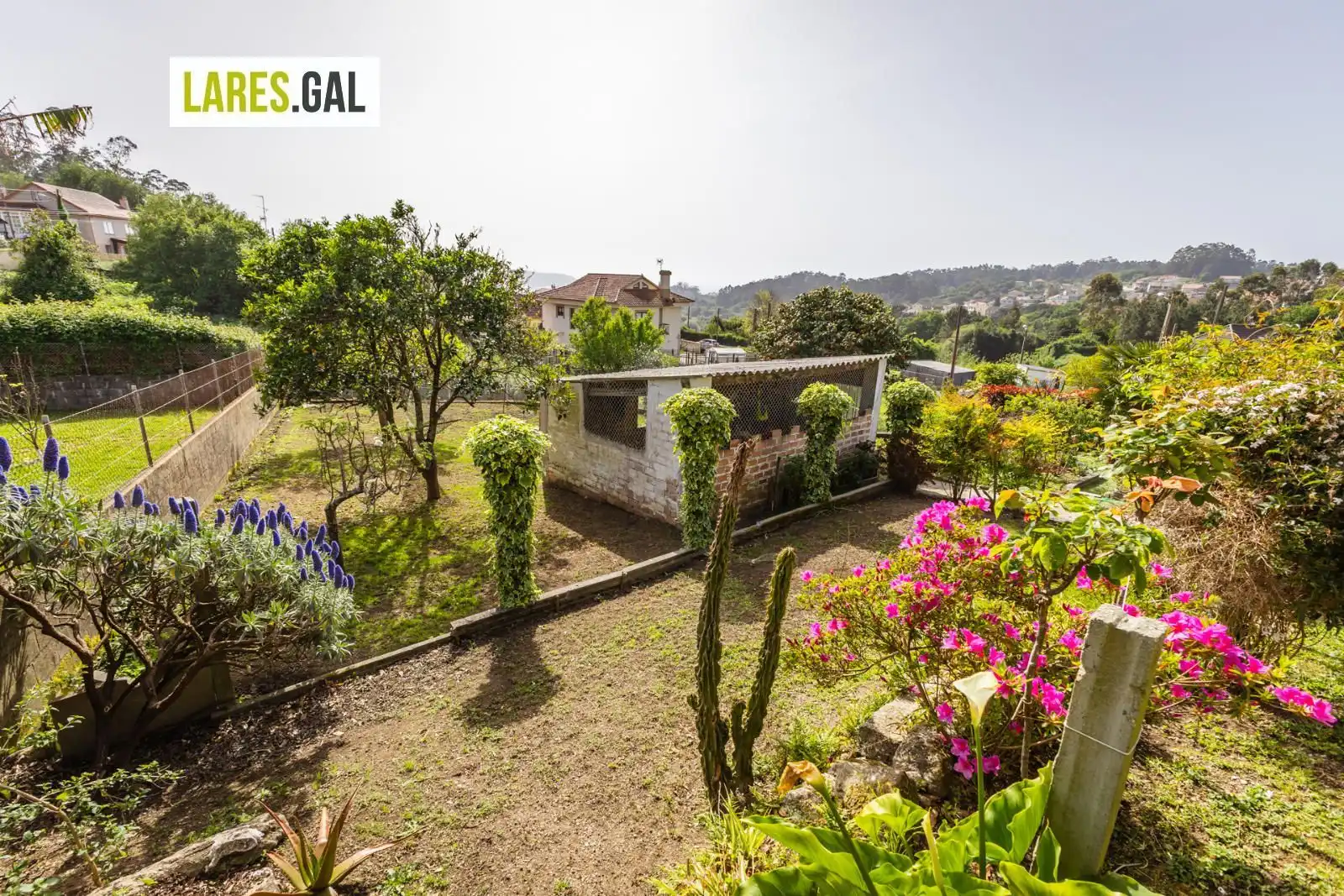 Jardín de Casa o chalet en venta en Bueu con Jardín privado, Terraza y Trastero