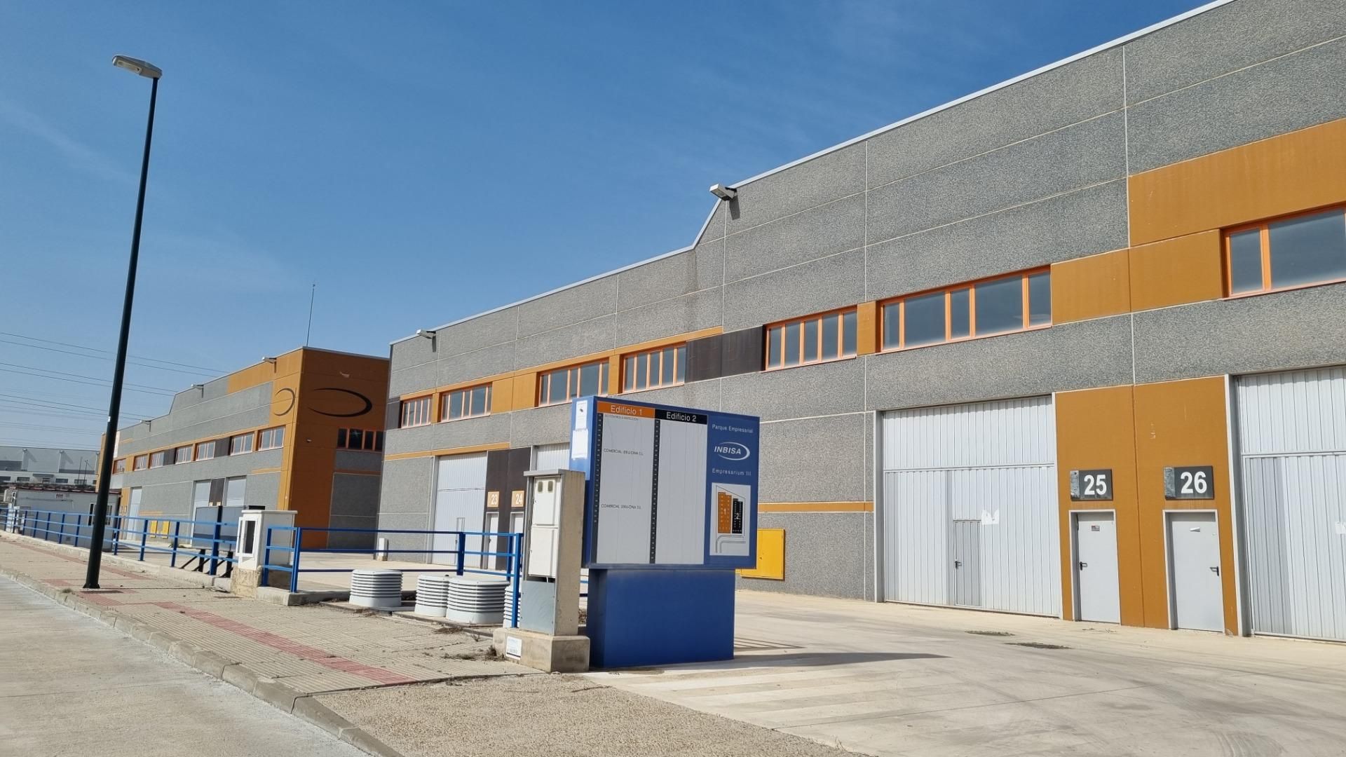 Exterior view of Industrial buildings for sale in  Zaragoza Capital