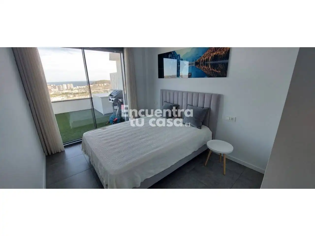 Bedroom of Attic for rent in Finestrat  with Air Conditioner, Heating and Terrace