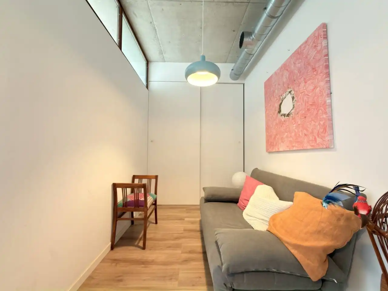 Sala de estar de Oficina de alquiler en Barcelona con Aire acondicionado, Calefacción y Alarma