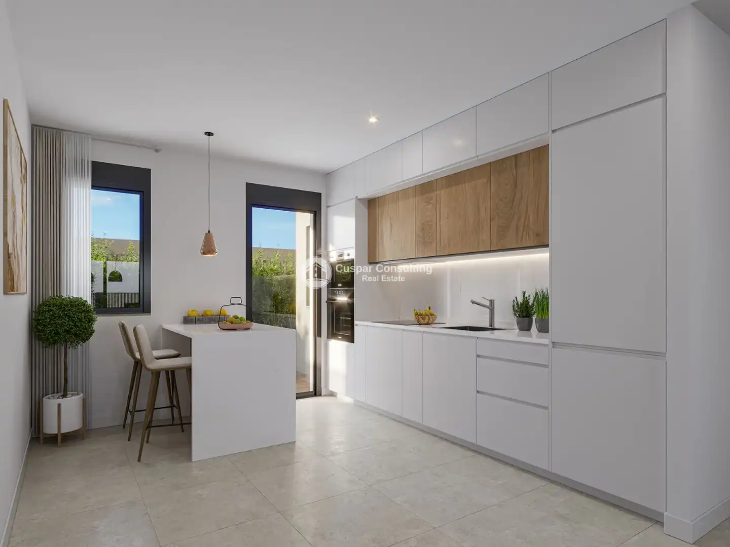 Kitchen of Apartments for sale in Los Alcázares  with Terrace, Swimming Pool and Community pool