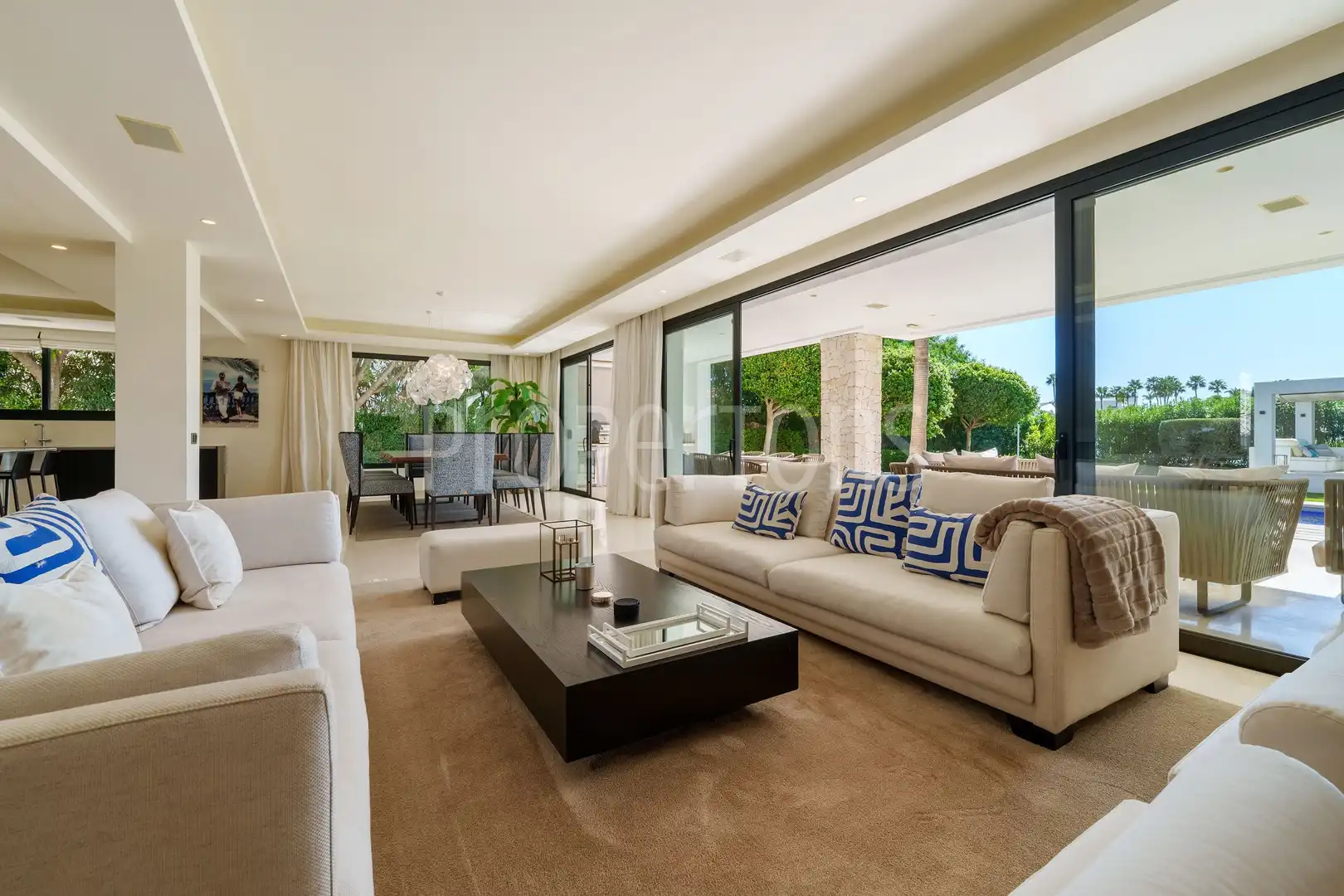 Sala de estar de Casa o chalet en venta en Marbella