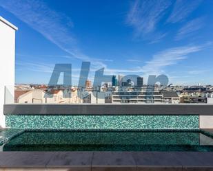 Terrace of Attic for sale in  Madrid Capital  with Air Conditioner, Terrace and Swimming Pool