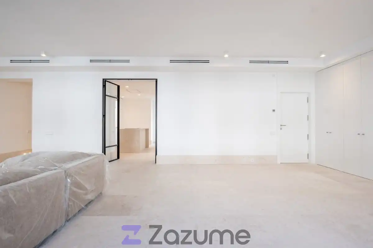 Sala de estar de Piso de alquiler en Zaragoza con Aire acondicionado, Calefacción y Horno