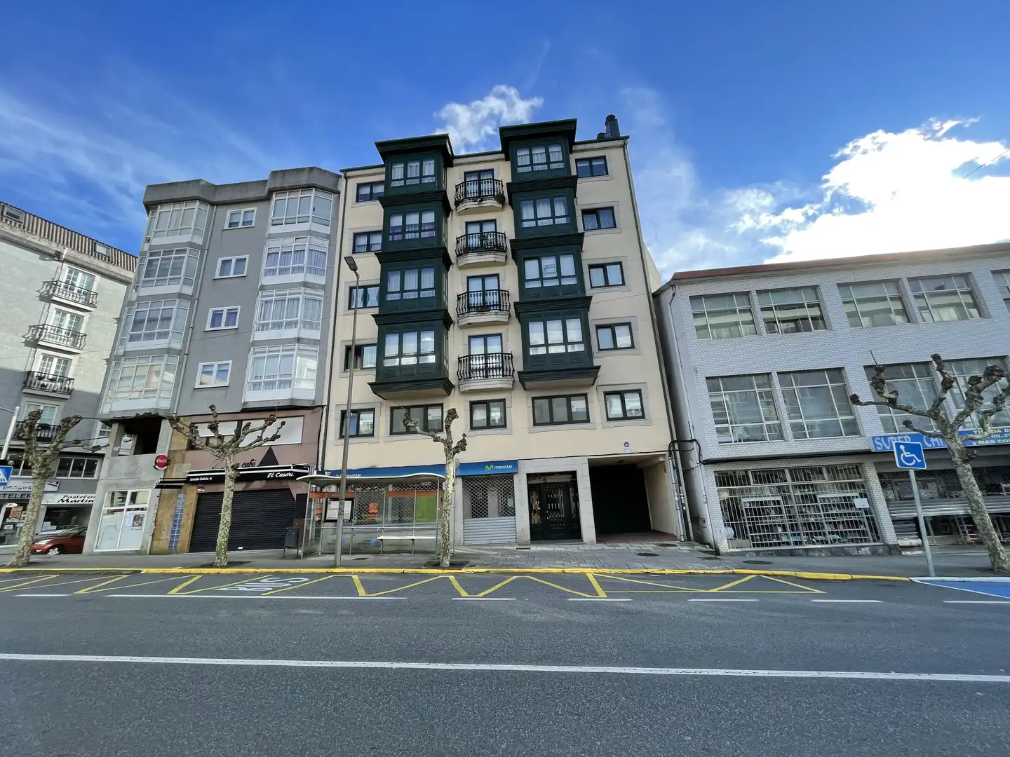 Vista exterior de Garaje en venta en Fene