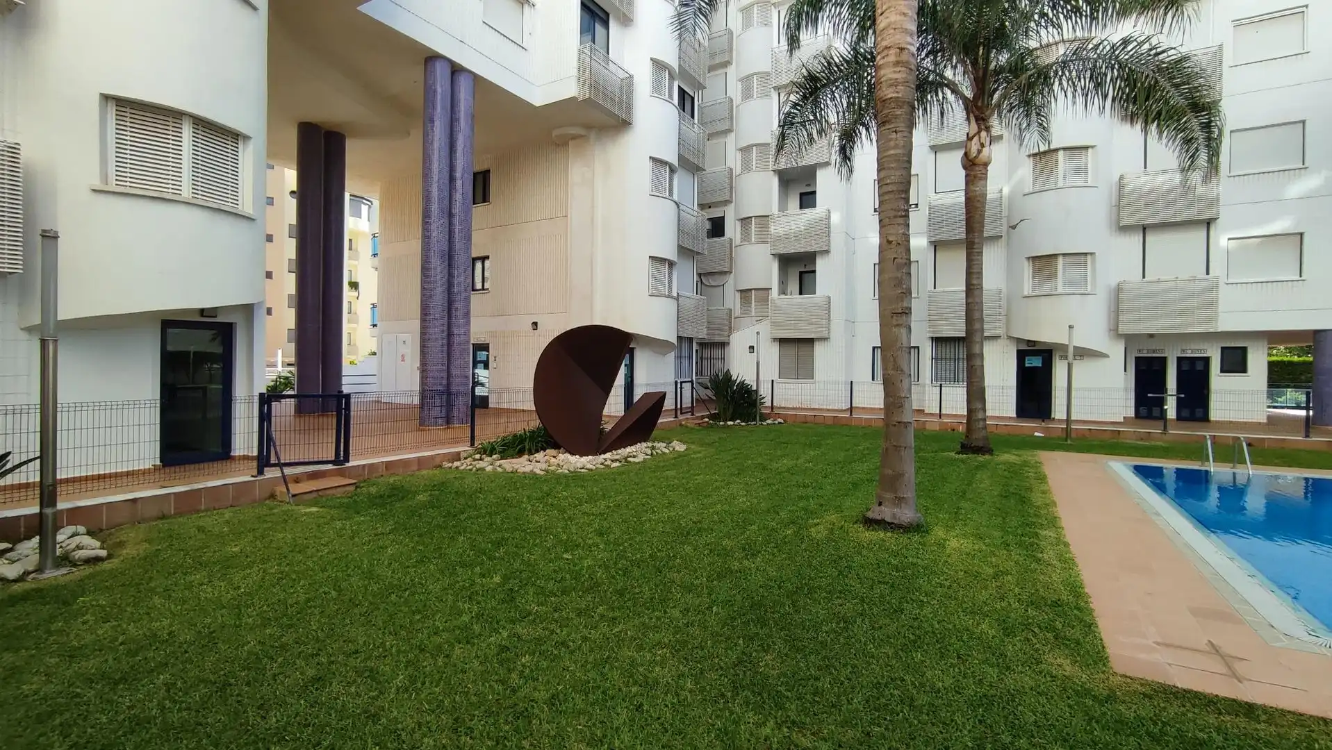 Außenansicht von Wohnungen zum Verkauf in Daimús mit Gemeinschaftspool
