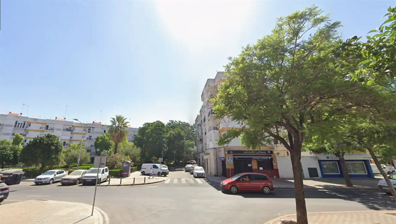 Vista exterior de Piso en venta en Sevilla con Terraza