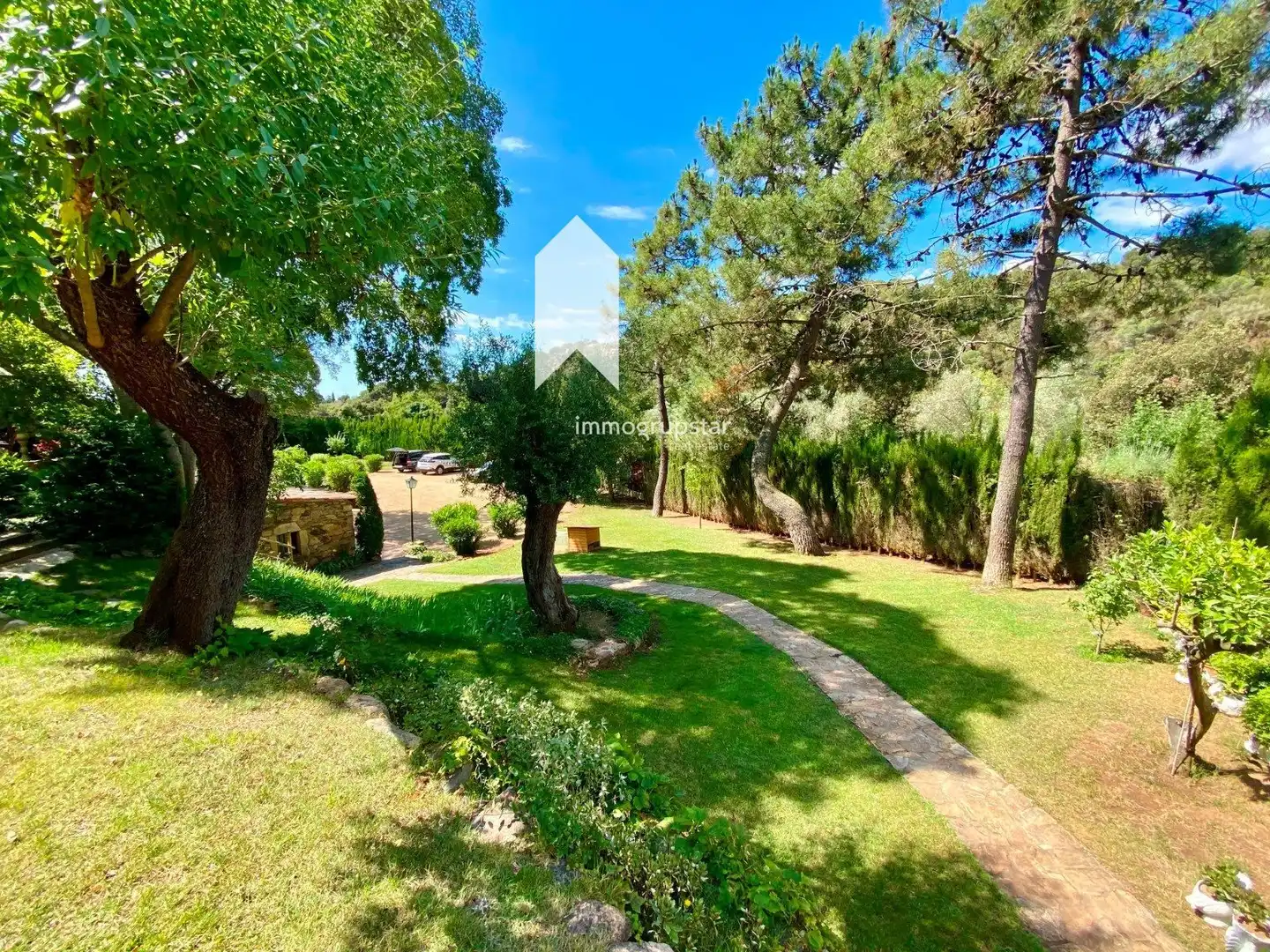 Jardí de Finca rústica en venda en Vall-llobrega amb Aire condicionat, Calefacció i Terrassa