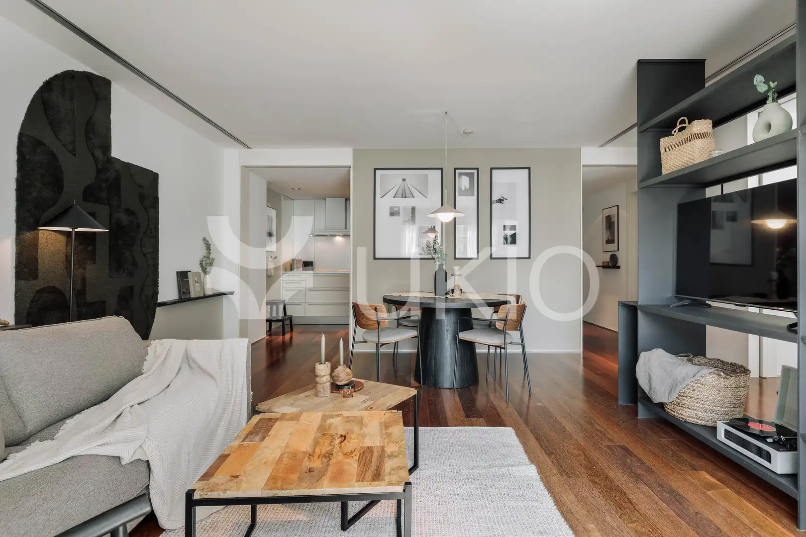 Living room of Apartments for rent in Barcelona  with Air Conditioner, Heating and Furnished