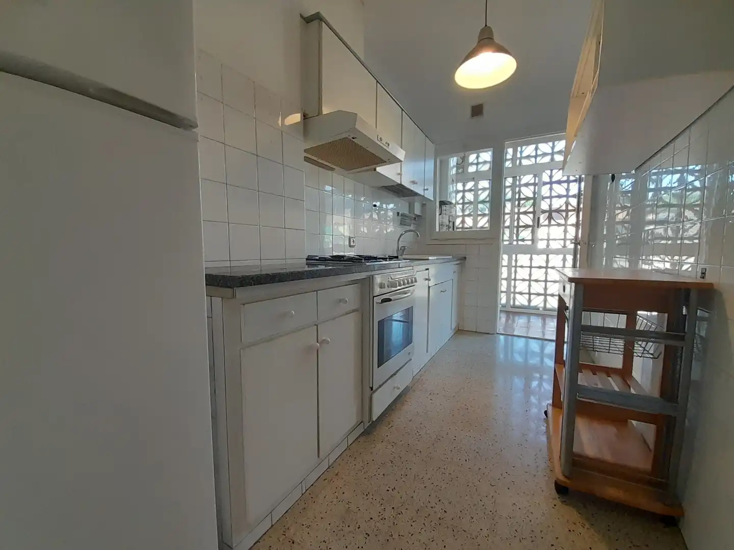 Kitchen of Flat for sale in Olot  with Heating, Storage room and Balcony