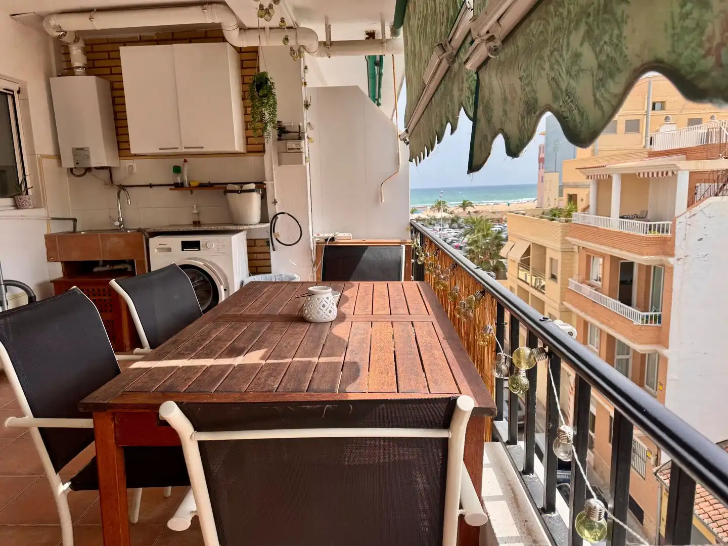 Terraza de Apartamento en venta en Sagunto / Sagunt con Aire acondicionado