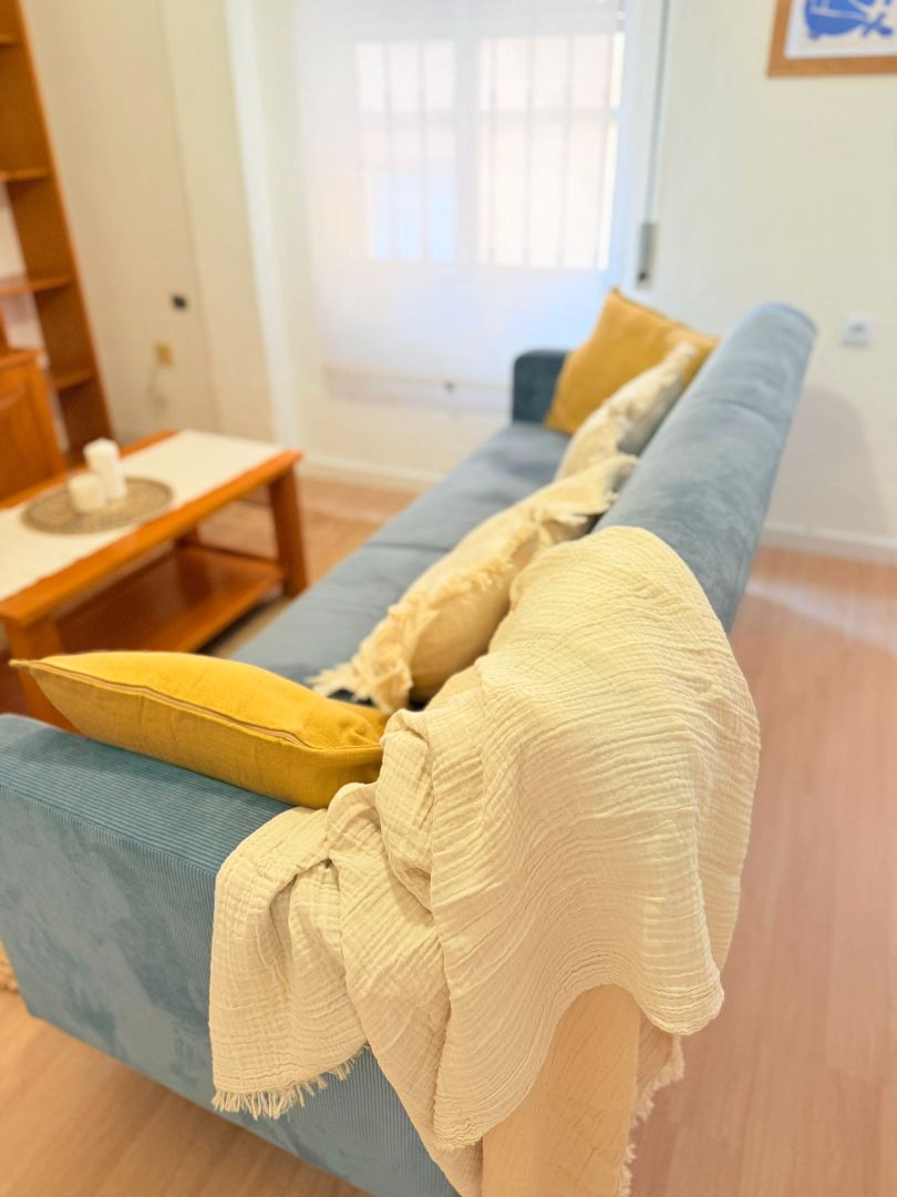 Sala de estar de Piso en venta en Málaga Capital con Aire acondicionado, Calefacción y Amueblado