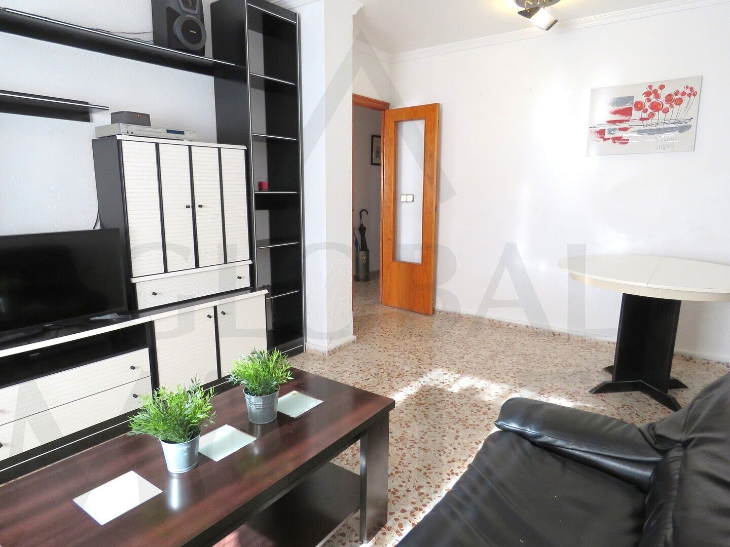 Sala d'estar de Casa adosada en venda en La Unión amb Aire condicionat, Calefacció i Terrassa