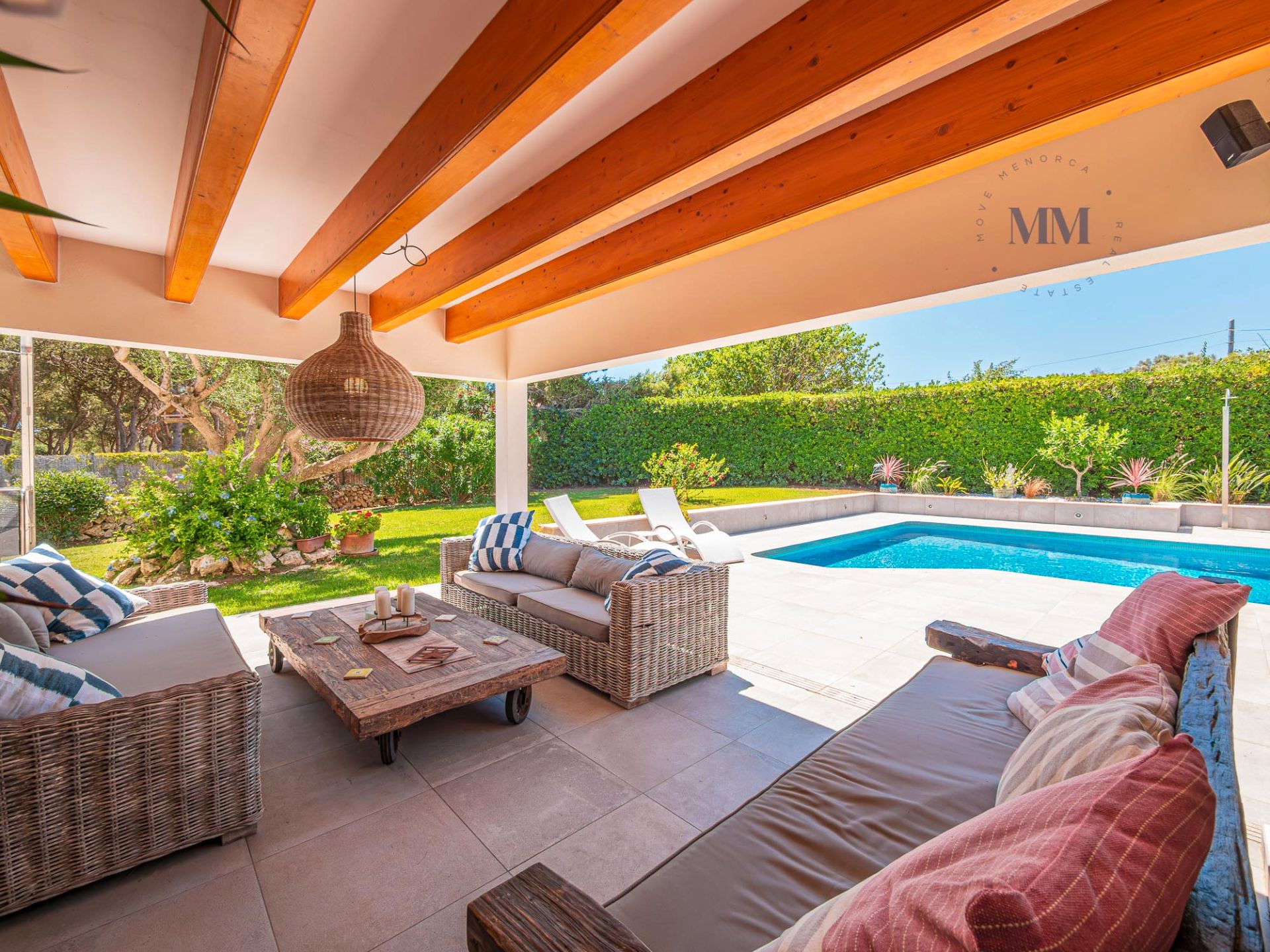 Jardí de Casa o xalet en venda en Es Castell amb Aire condicionat, Jardí privat i Terrassa