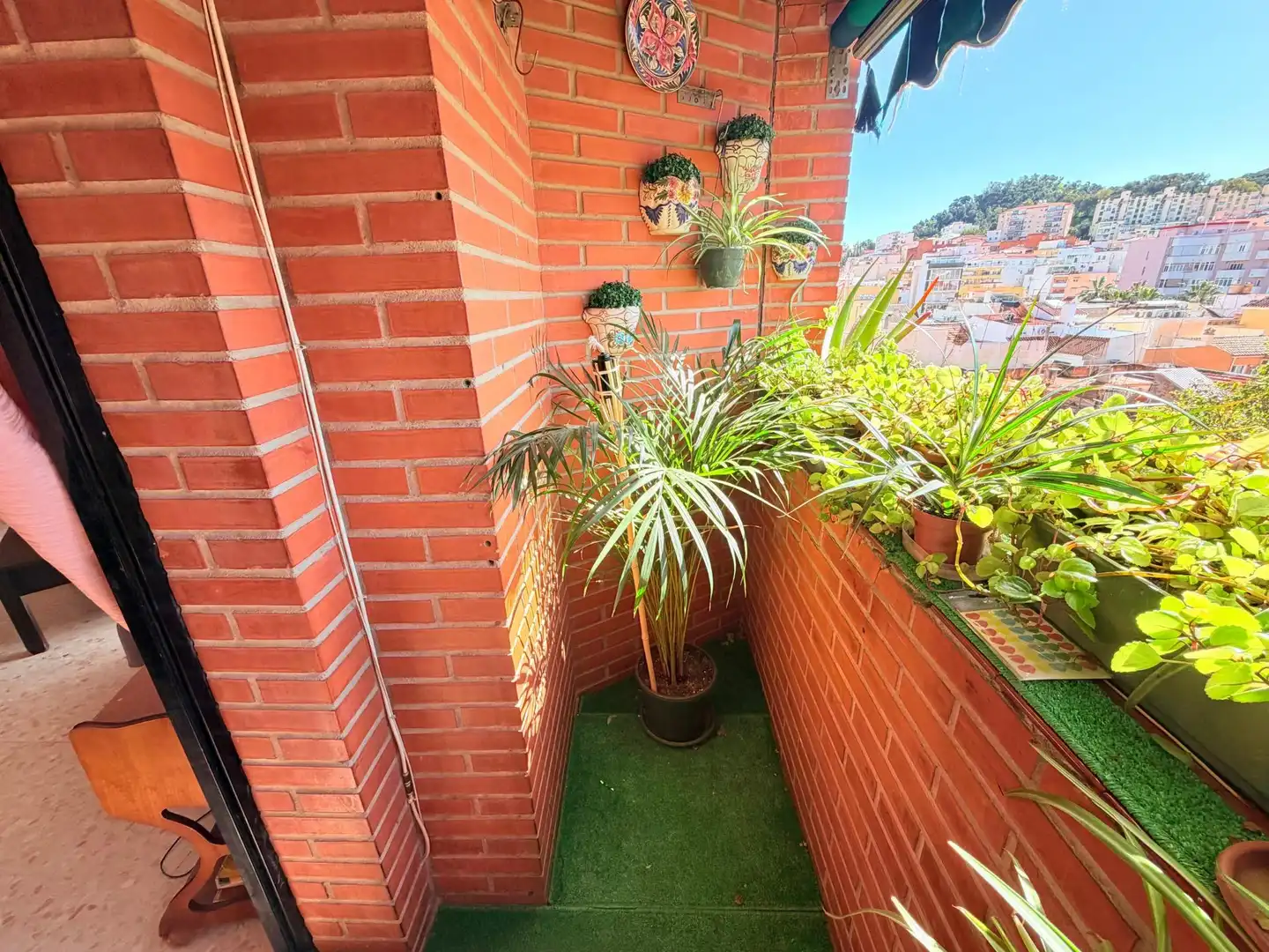 Terrasse von Wohnung zum Verkauf in Málaga mit Klimaanlage