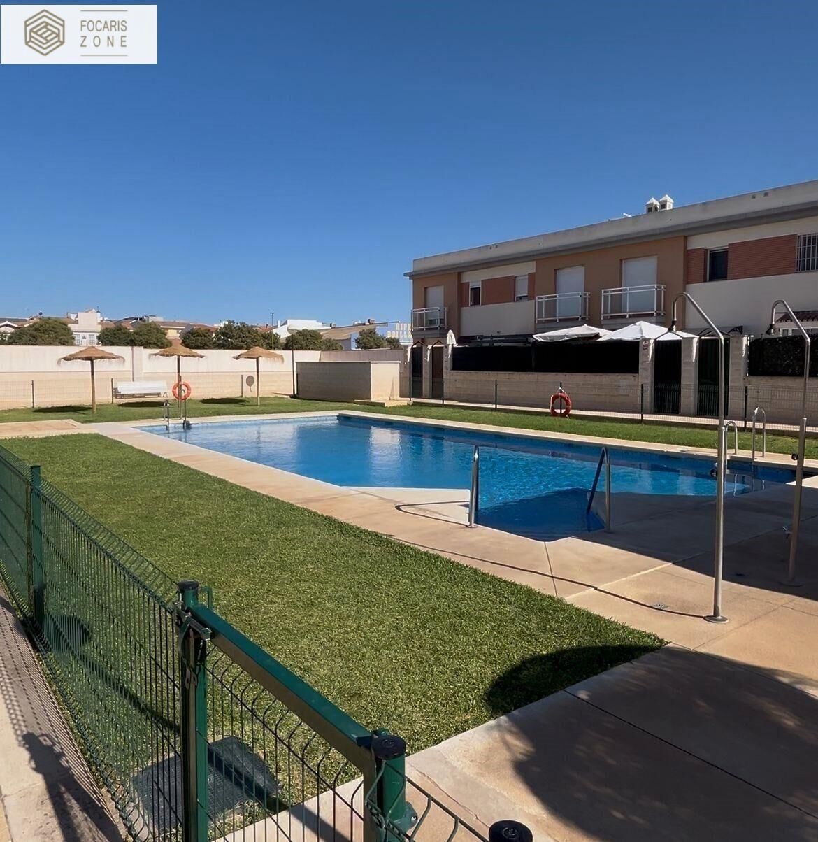 Swimming pool of Single-family semi-detached for sale in Málaga Capital  with Air Conditioner, Heating and Private garden