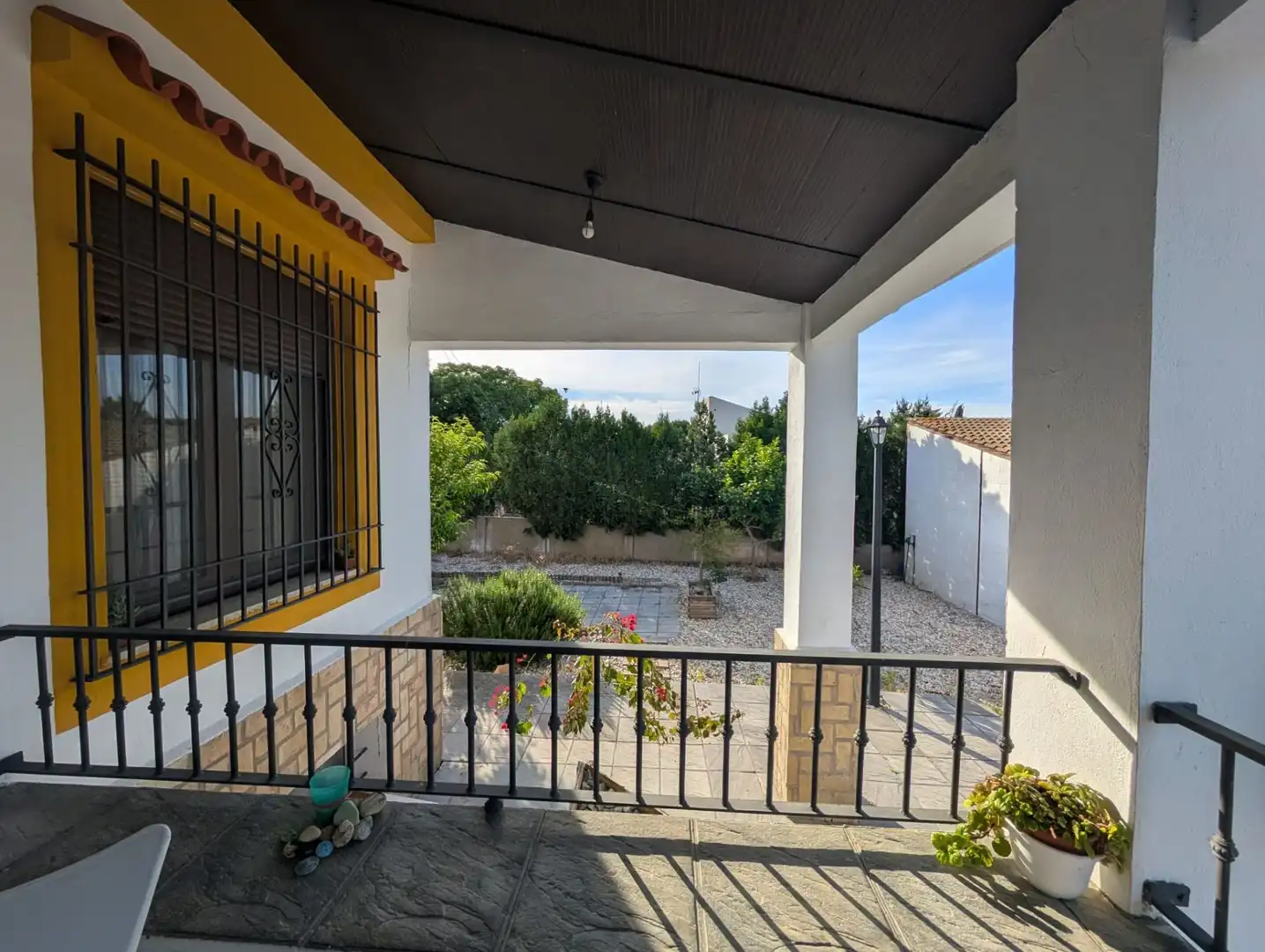 Exterior view of Houses for sale in Aljaraque  with Air Conditioner and Swimming Pool