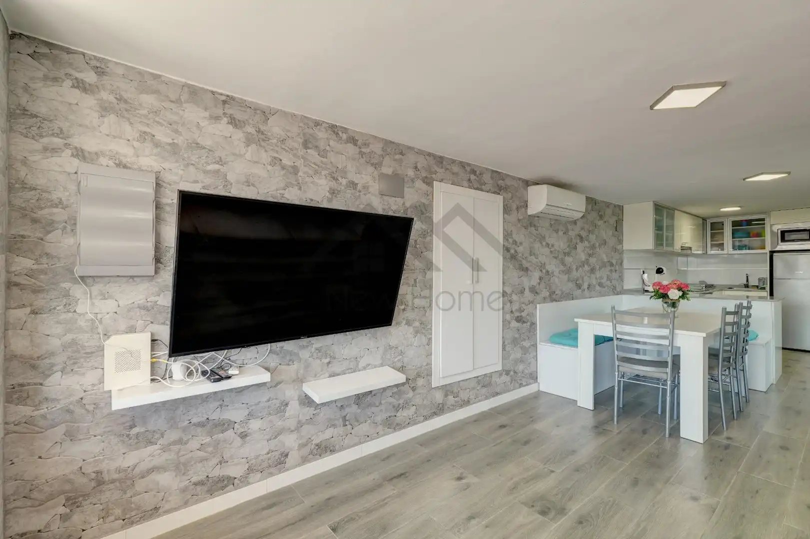 Living room of Houses for sale in La Pobla de Vallbona  with Air Conditioner, Heating and Private garden