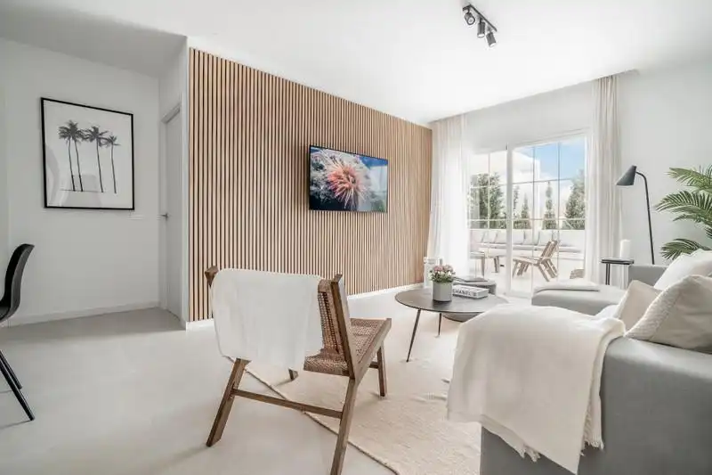 Living room of Apartments for rent in Nueva Andalucía